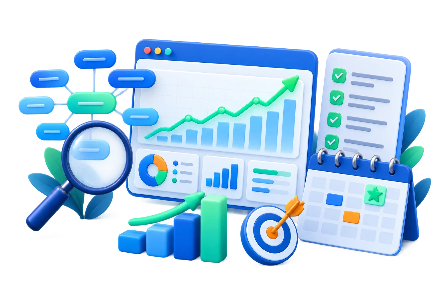 SEO-план продвижения сайта с дорожной картой и ростом позиций